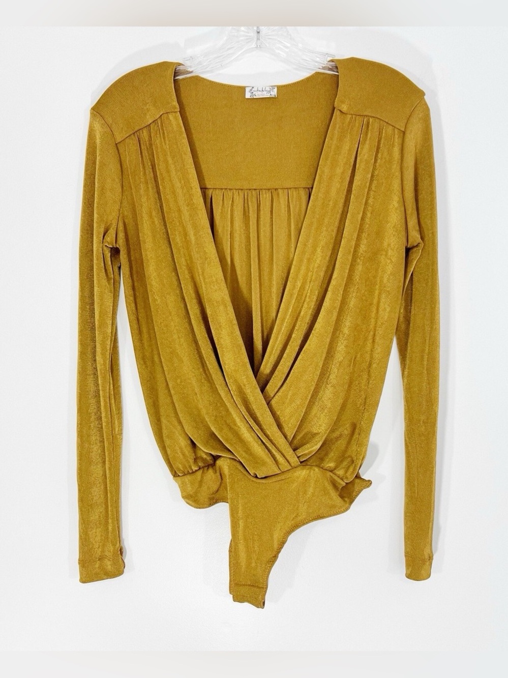 Free People Intimately Too Turnt Bodysuit in Golden Nugget Size